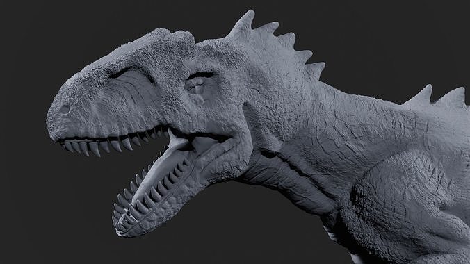 Allosaurus Miniature 3D print model