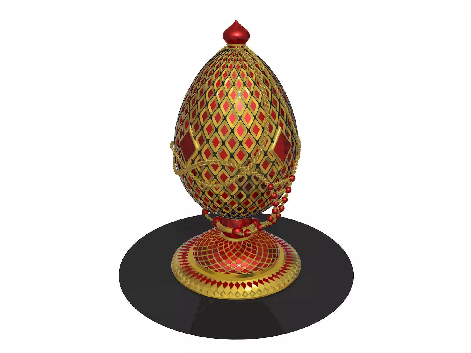 Egg FABERGE R3 3D model