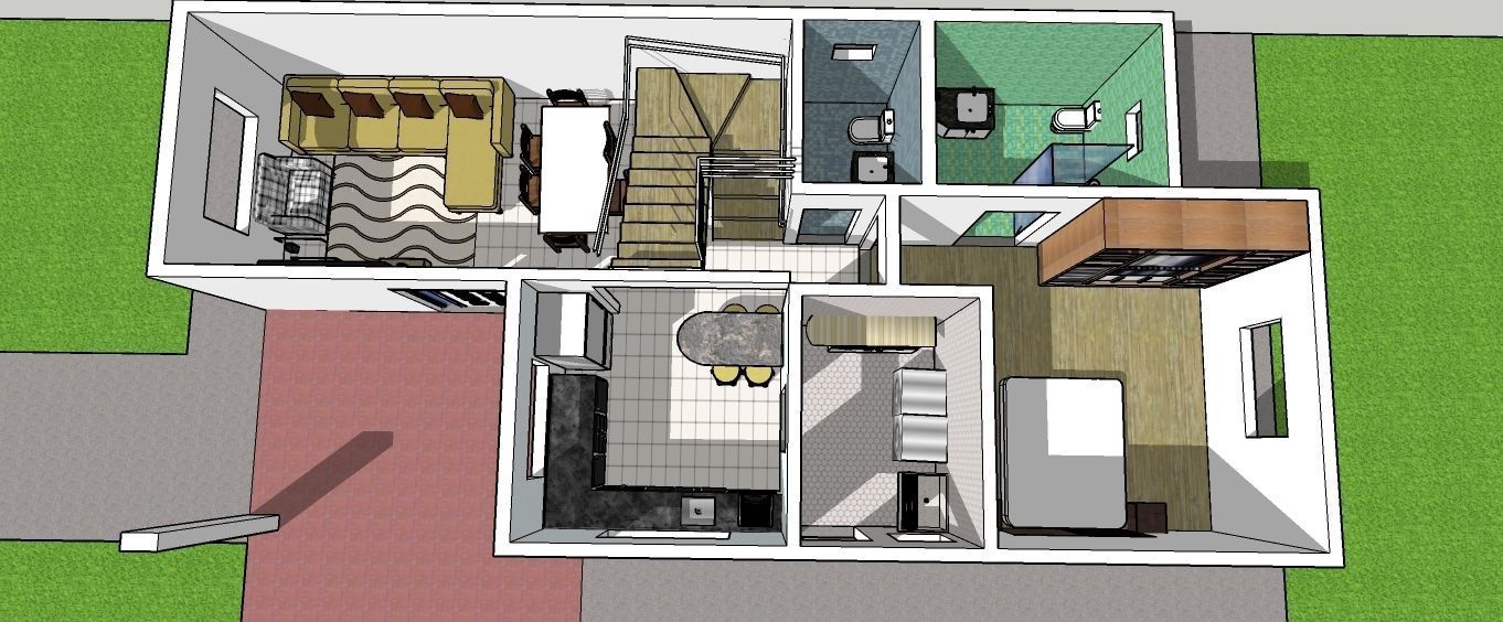  LITTLE TOWNHOUSE 3D model_19