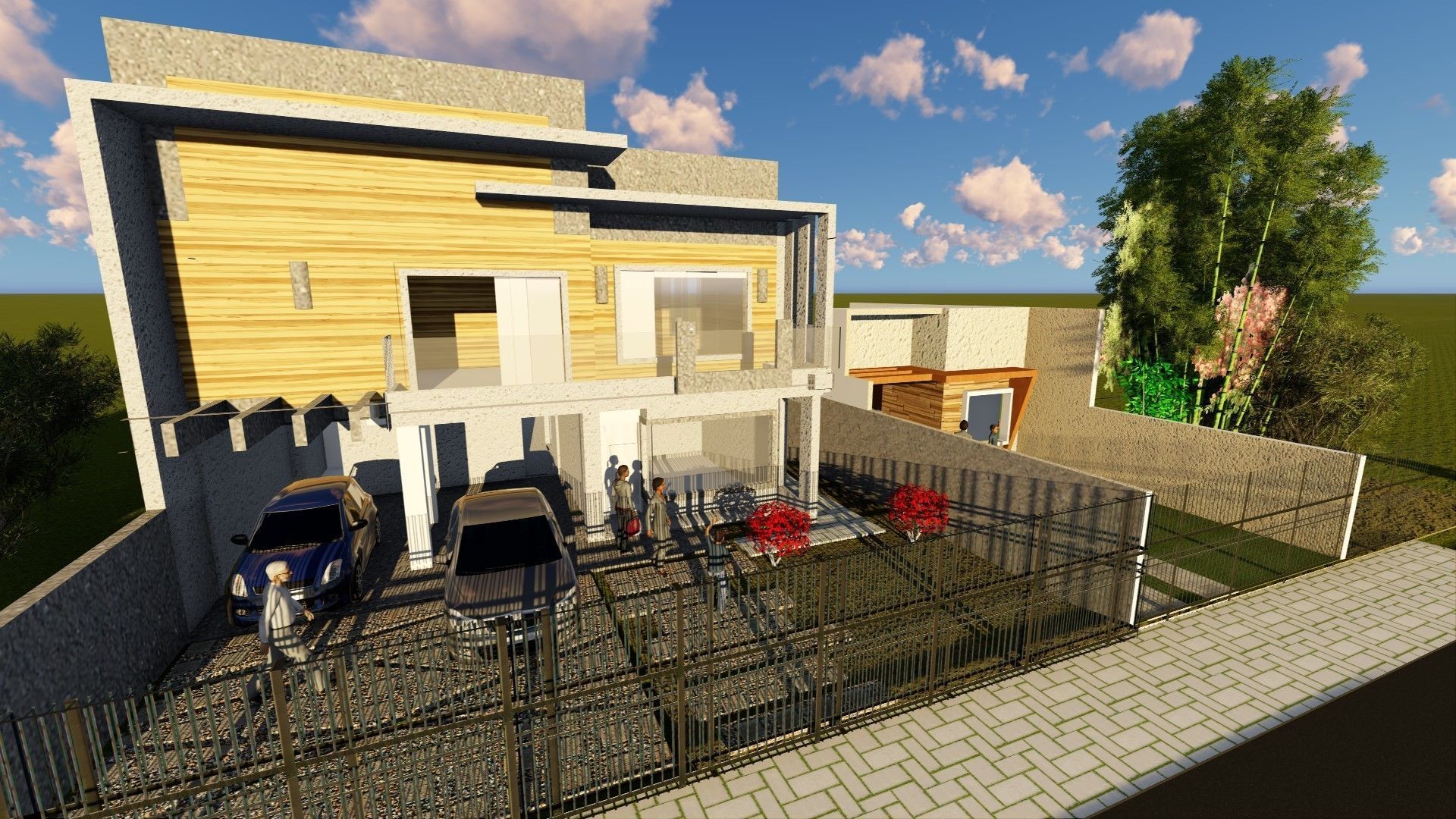  LITTLE TOWNHOUSE 3D model_2