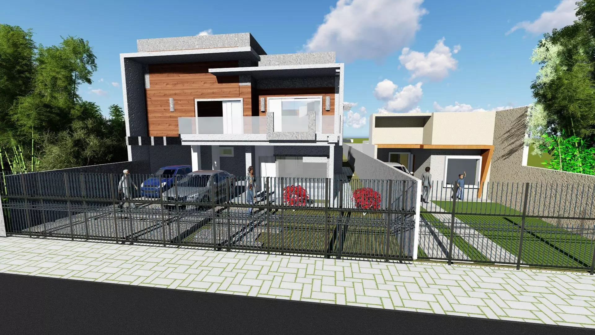  LITTLE TOWNHOUSE 3D model_0