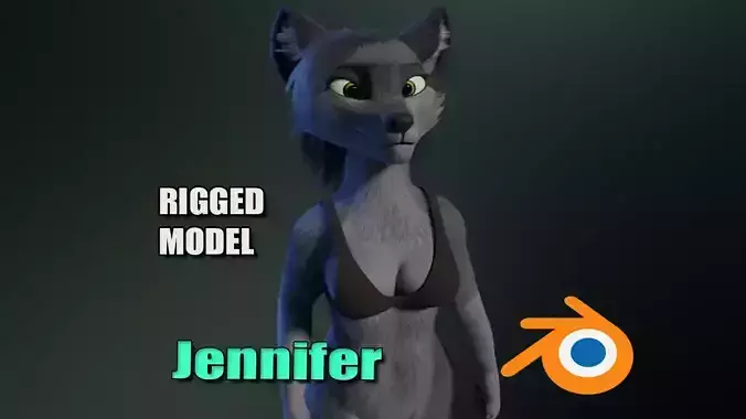 Jennifer Anthro Wolf