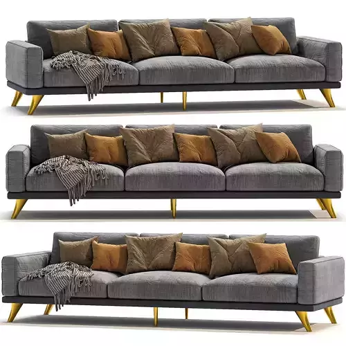  Bellotti-Ezio Sofa 3D model