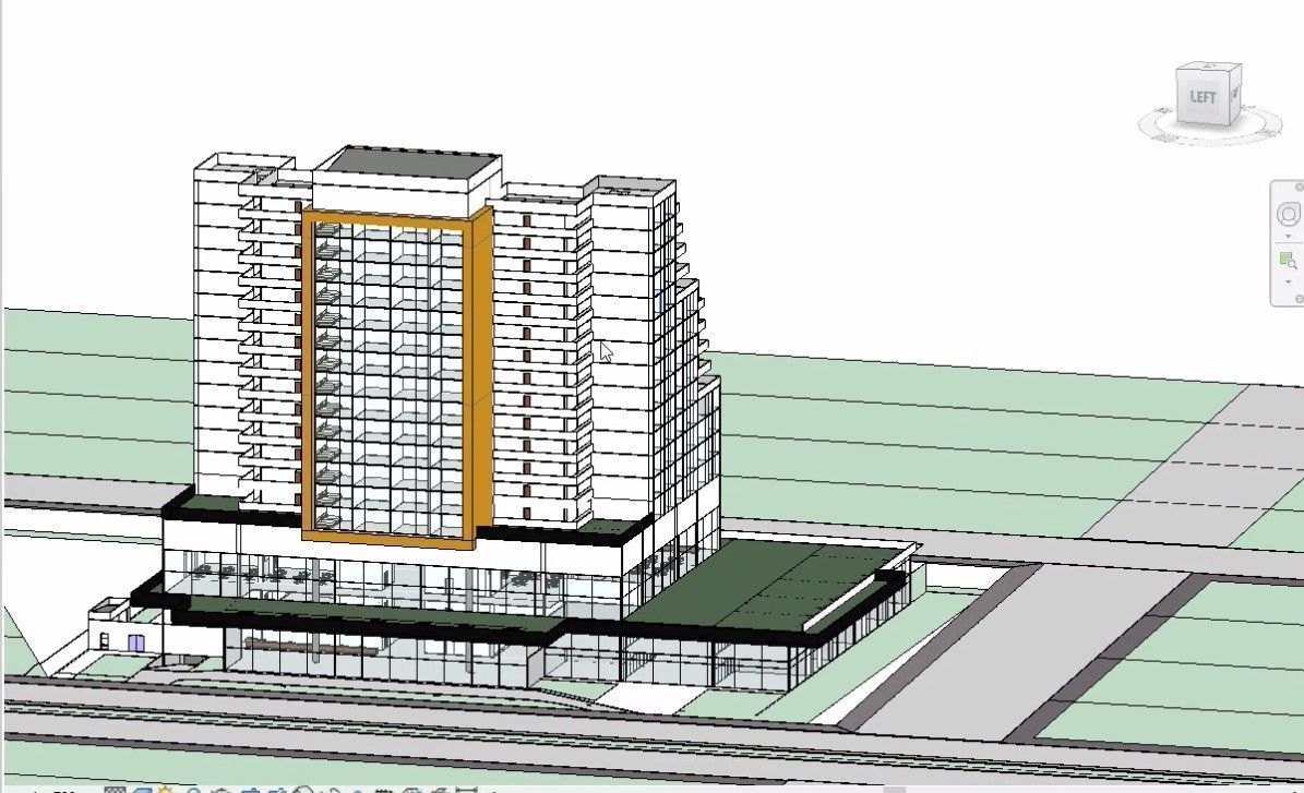 Hotel complete revit project p4 3D model_42
