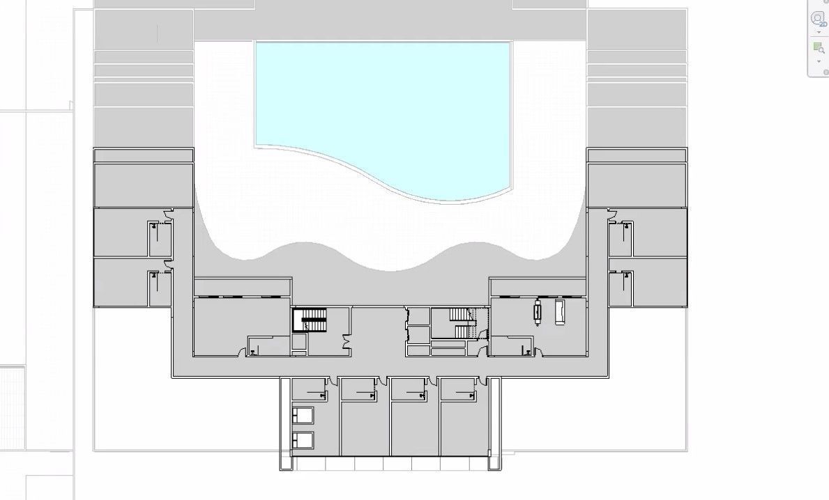 Hotel complete revit project p4 3D model_34