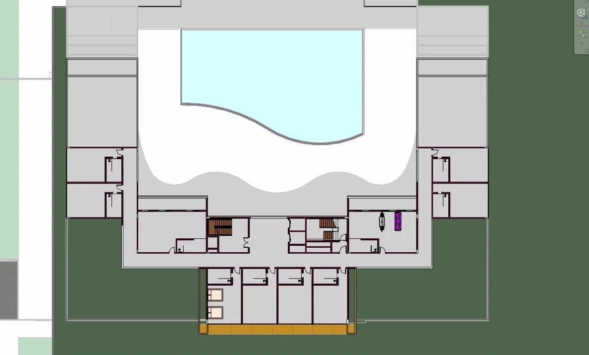 Hotel complete revit project p4 3D model_25