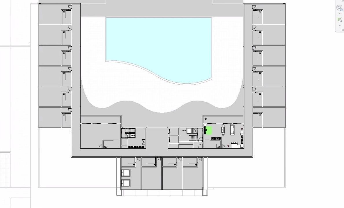 Hotel complete revit project p4 3D model_15