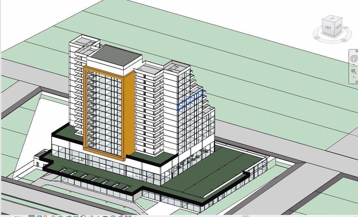 Hotel complete revit project p4 3D model_41