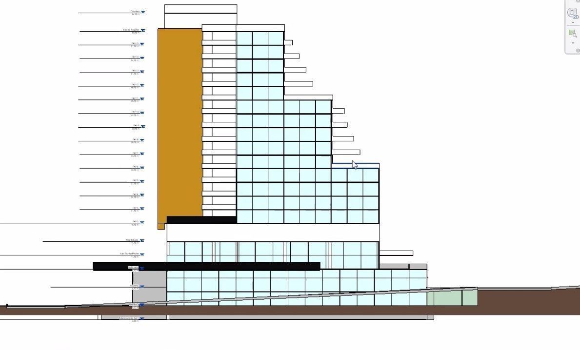 Hotel complete revit project p4 3D model_32