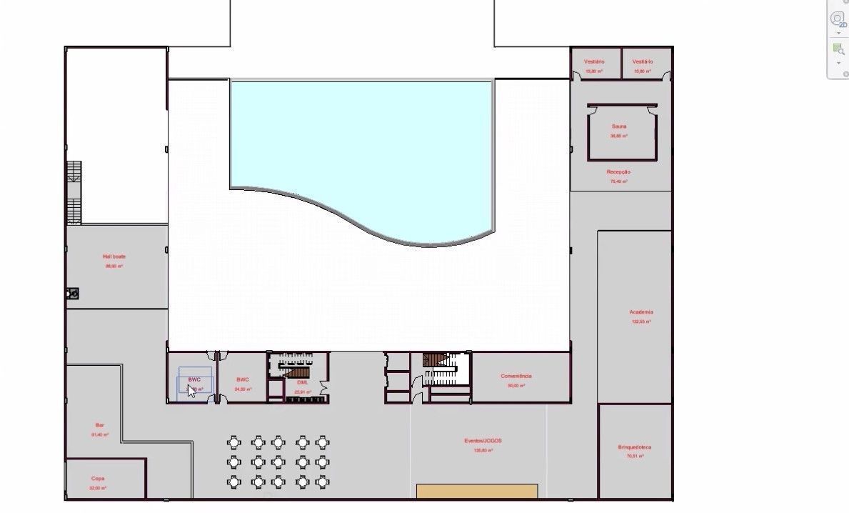 Hotel complete revit project p4 3D model_14