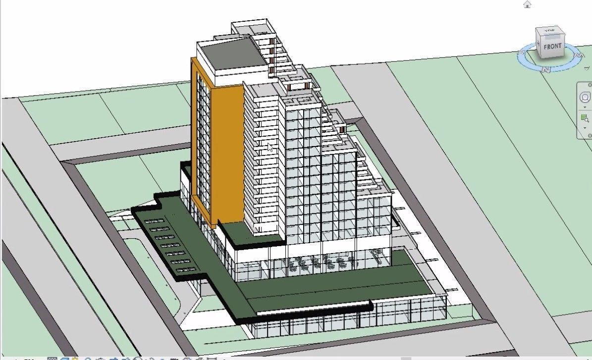 Hotel complete revit project p4 3D model_35