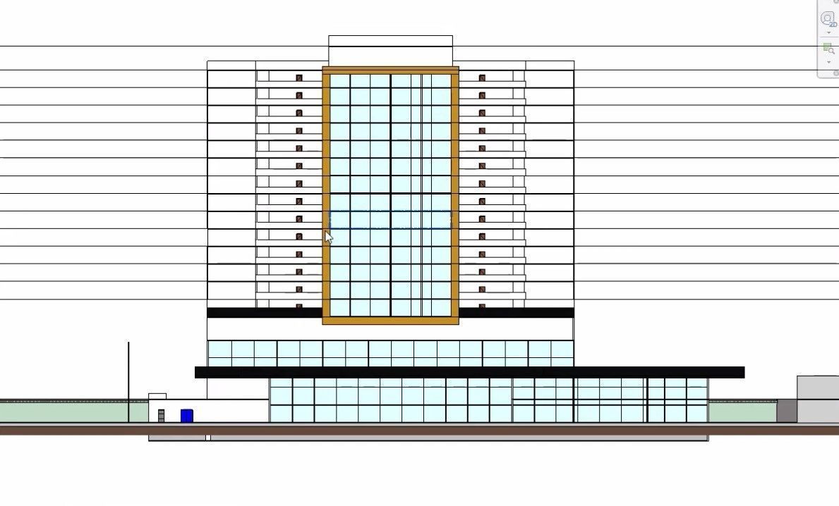 Hotel complete revit project p4 3D model_37
