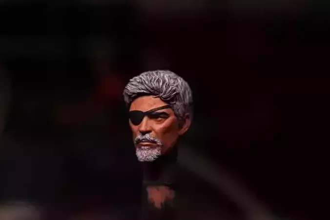 Titans Death Stroke Head Sculpt