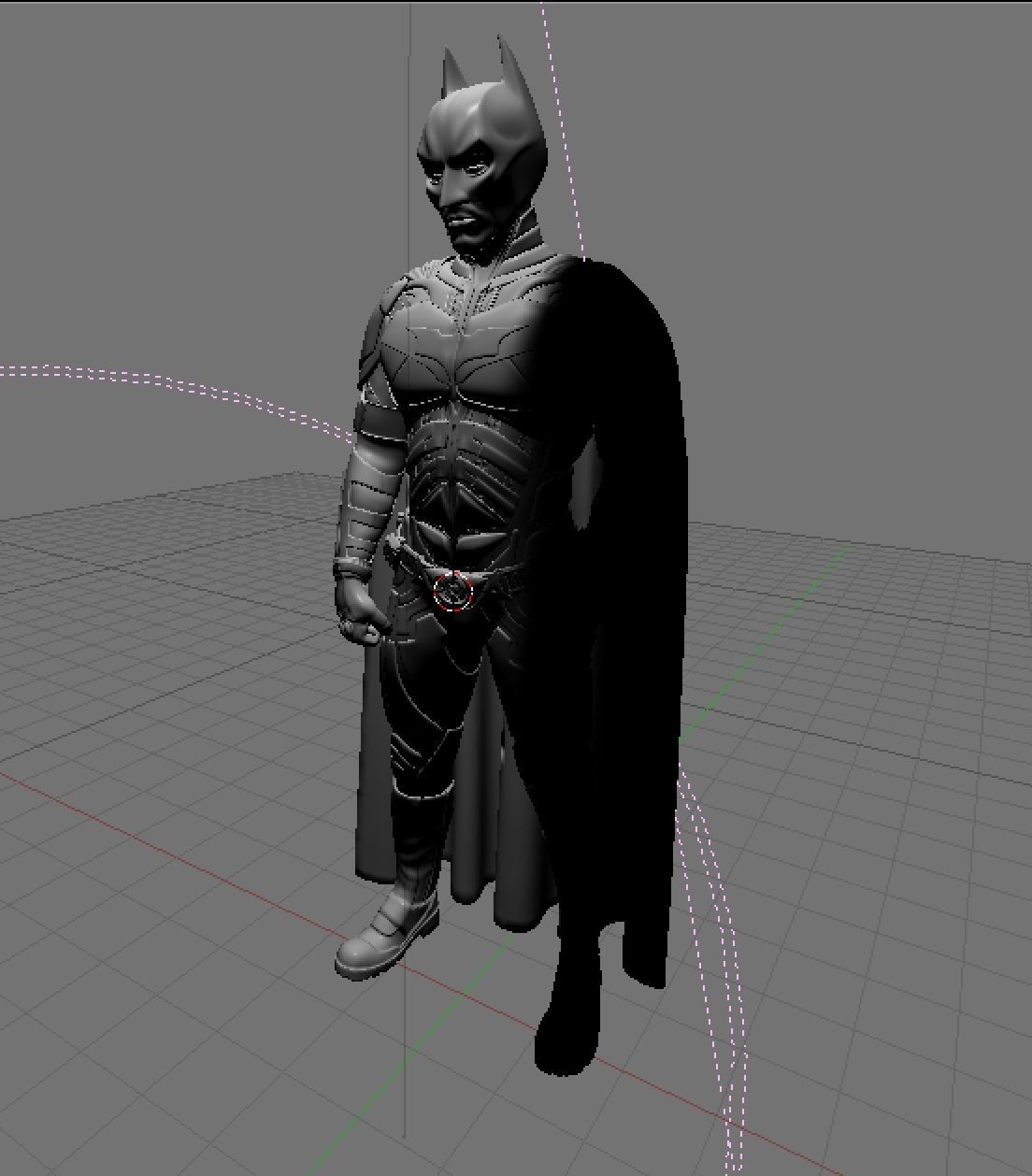 Bat Man Dark Knight 3d Model STL Digital Print  3D print model_3