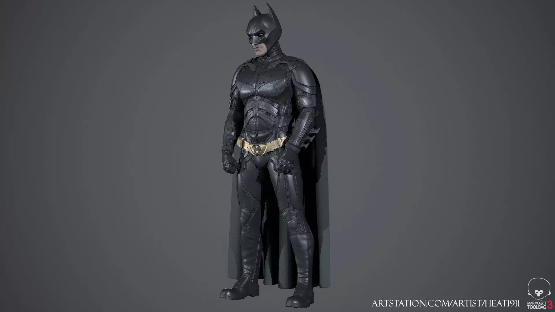 Bat Man Dark Knight 3d Model STL Digital Print  3D print model_0