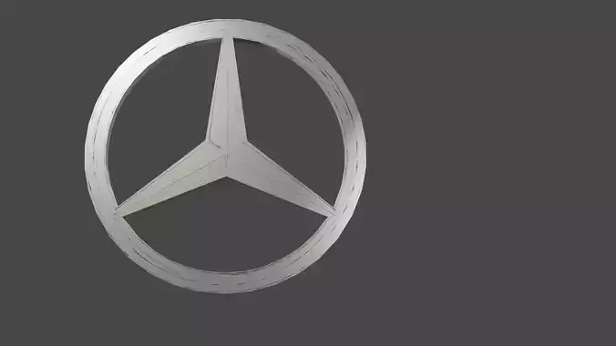 Mercedes 3D Logo
