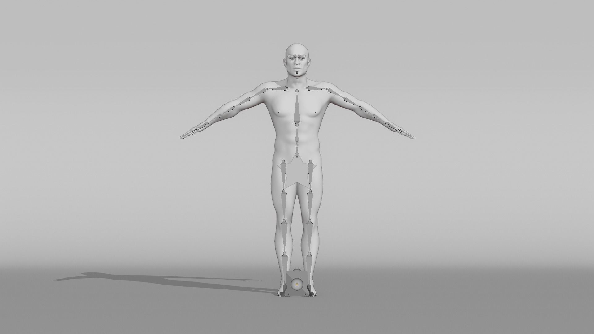 Realistic Male Character - Mr Hart 3D model_17