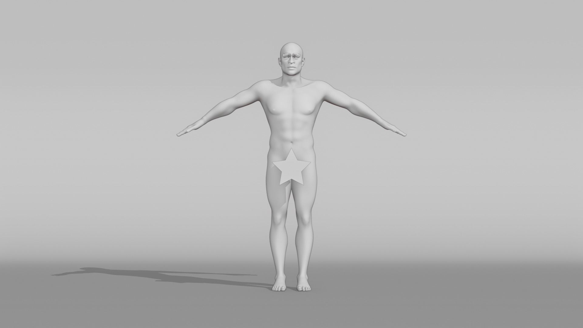 Realistic Male Character - Mr Hart 3D model_7