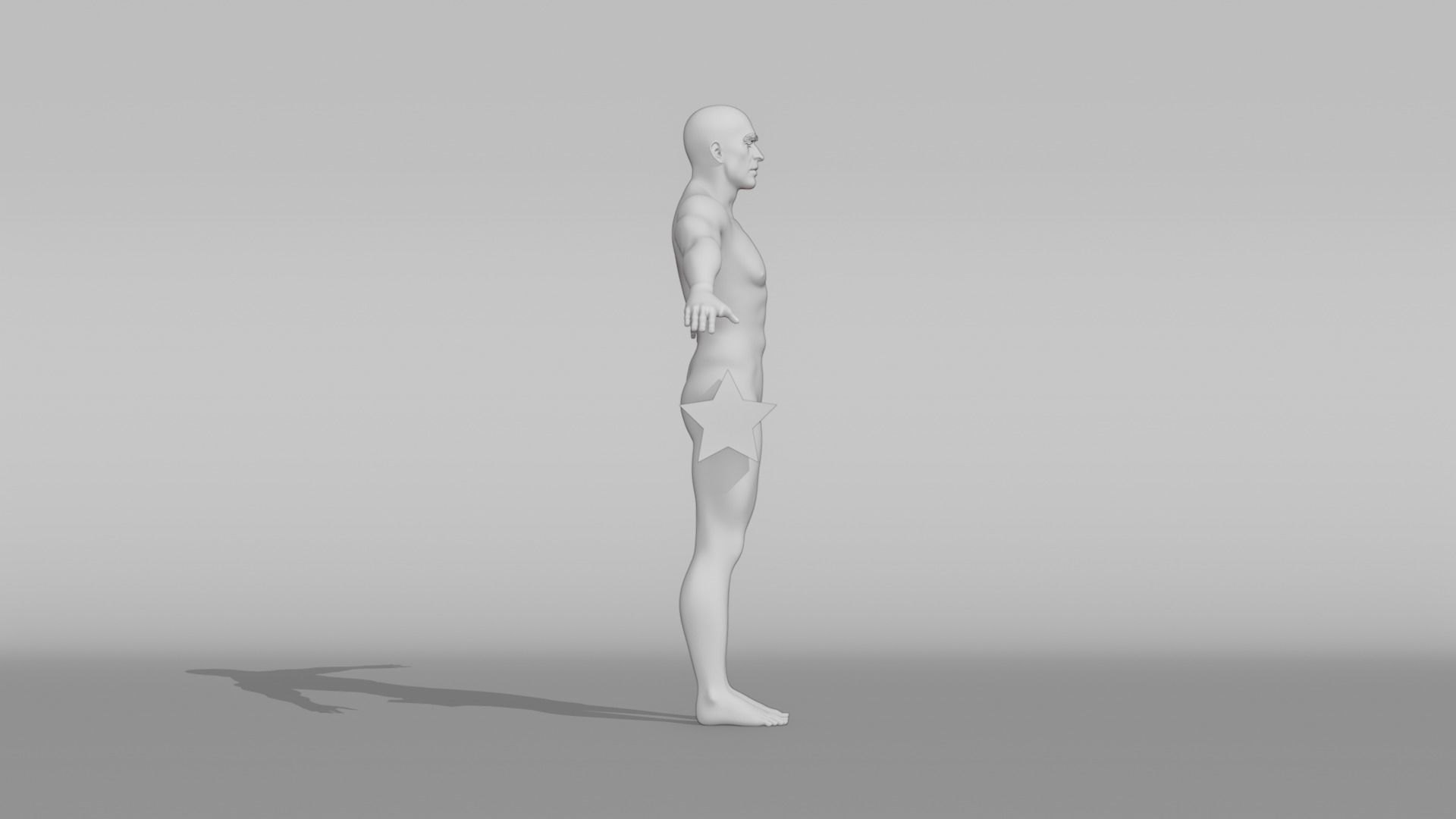 Realistic Male Character - Mr Hart 3D model_8