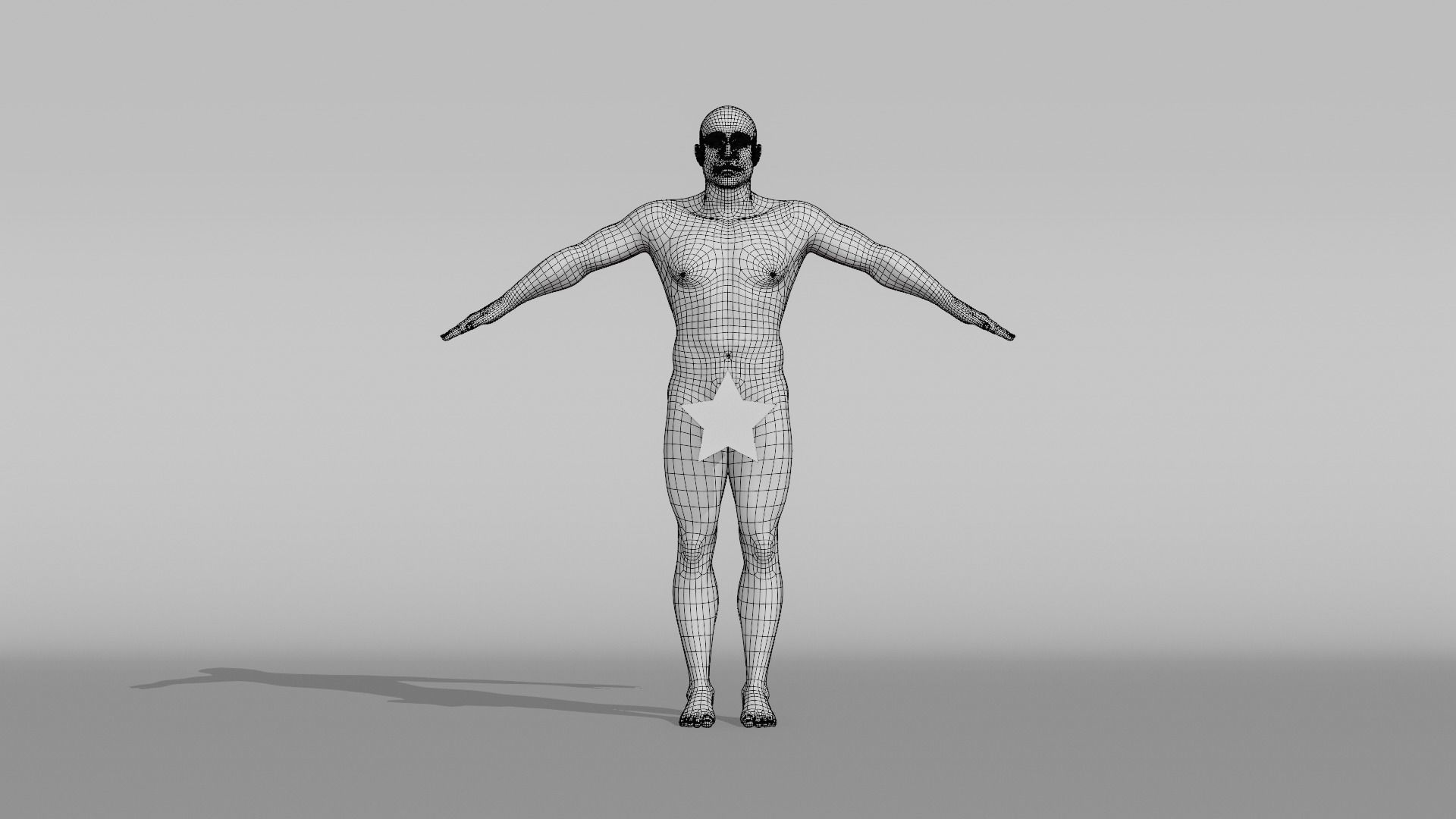 Realistic Male Character - Mr Hart 3D model_12