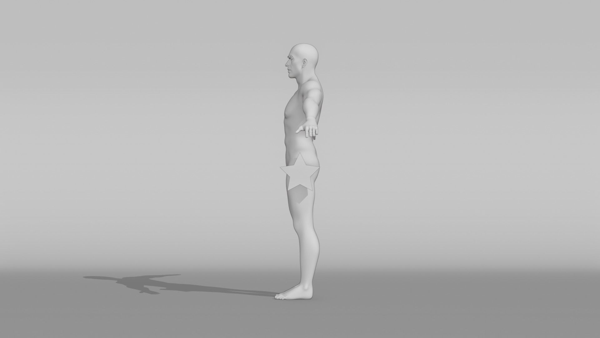 Realistic Male Character - Mr Hart 3D model_10