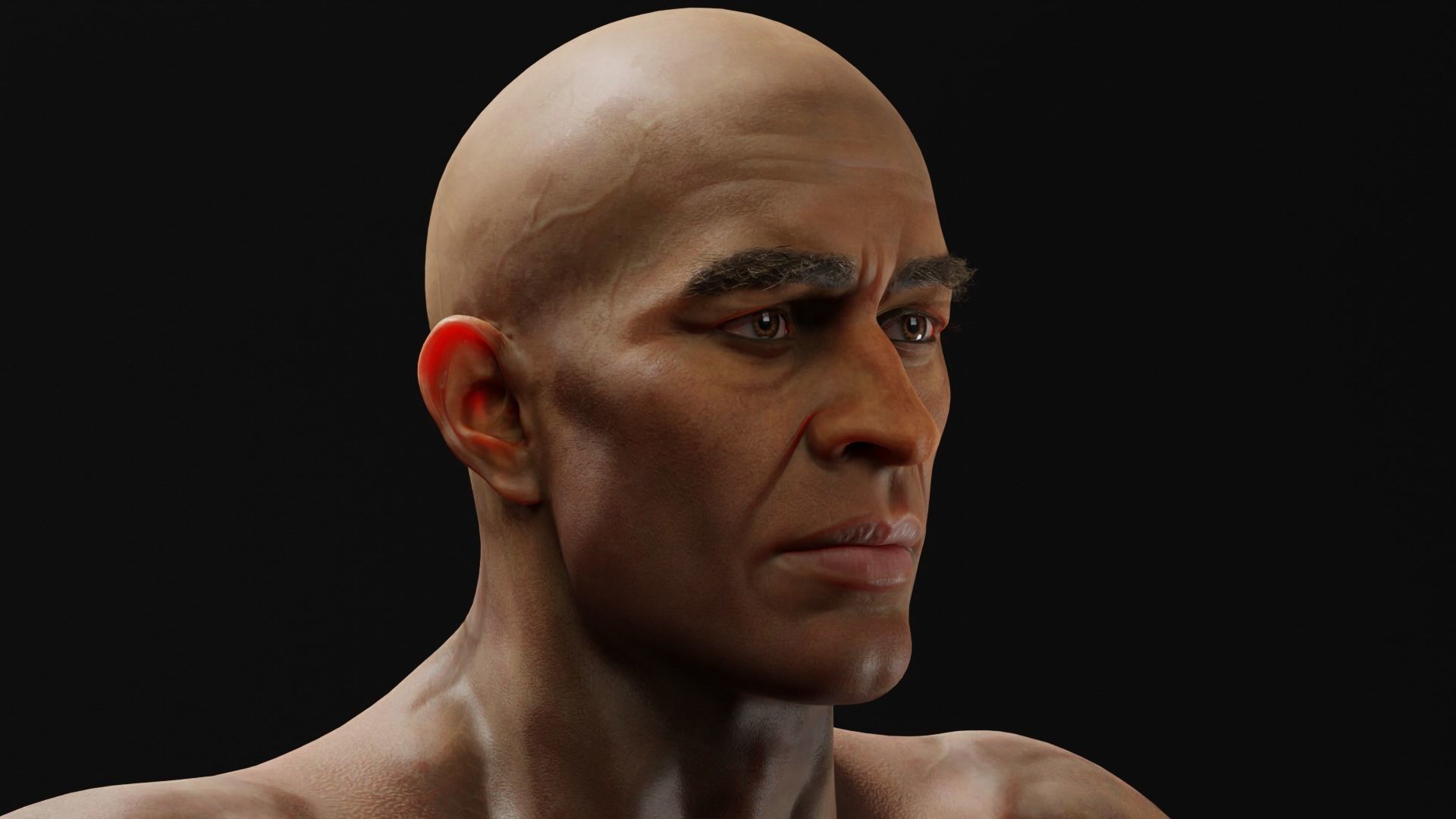 Realistic Male Character - Mr Hart 3D model_6