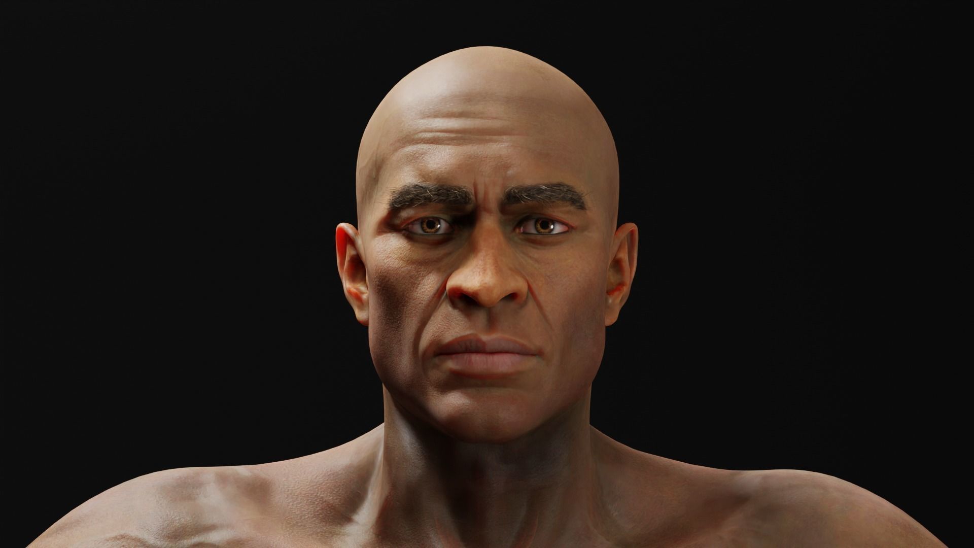 Realistic Male Character - Mr Hart 3D model_5