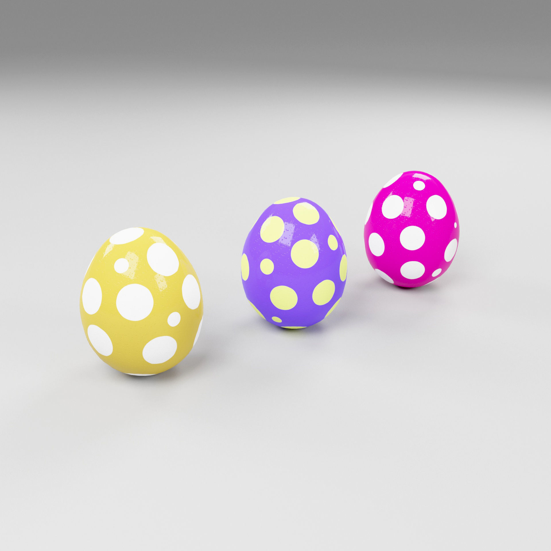 Dinosaur egg 3D model_5