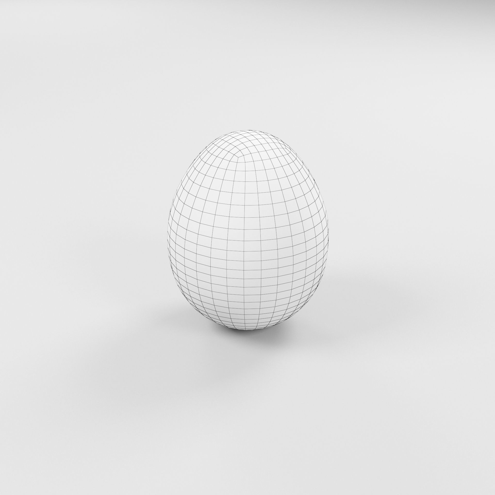 Dinosaur egg 3D model_8