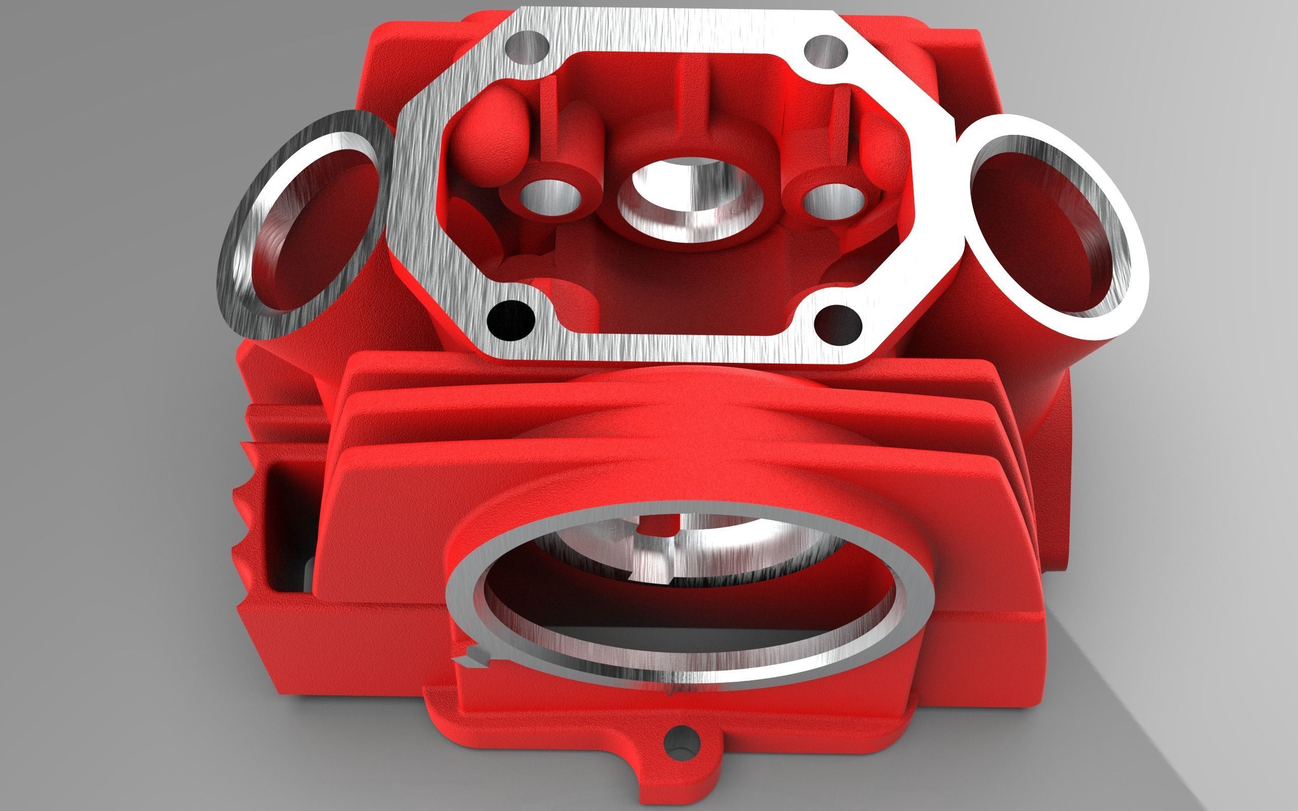 Cylinder Head 3D model_4