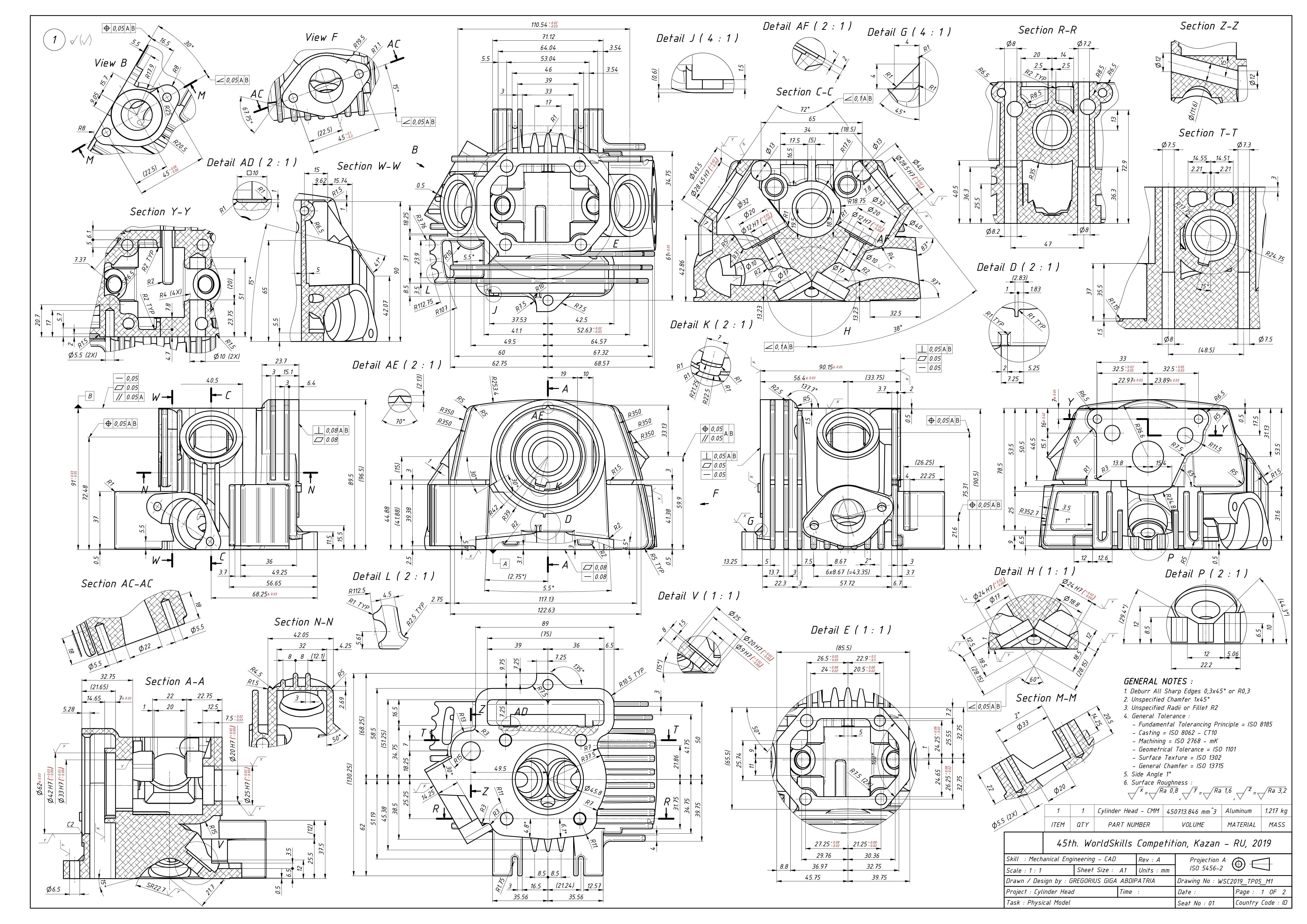 Cylinder Head 3D model_9