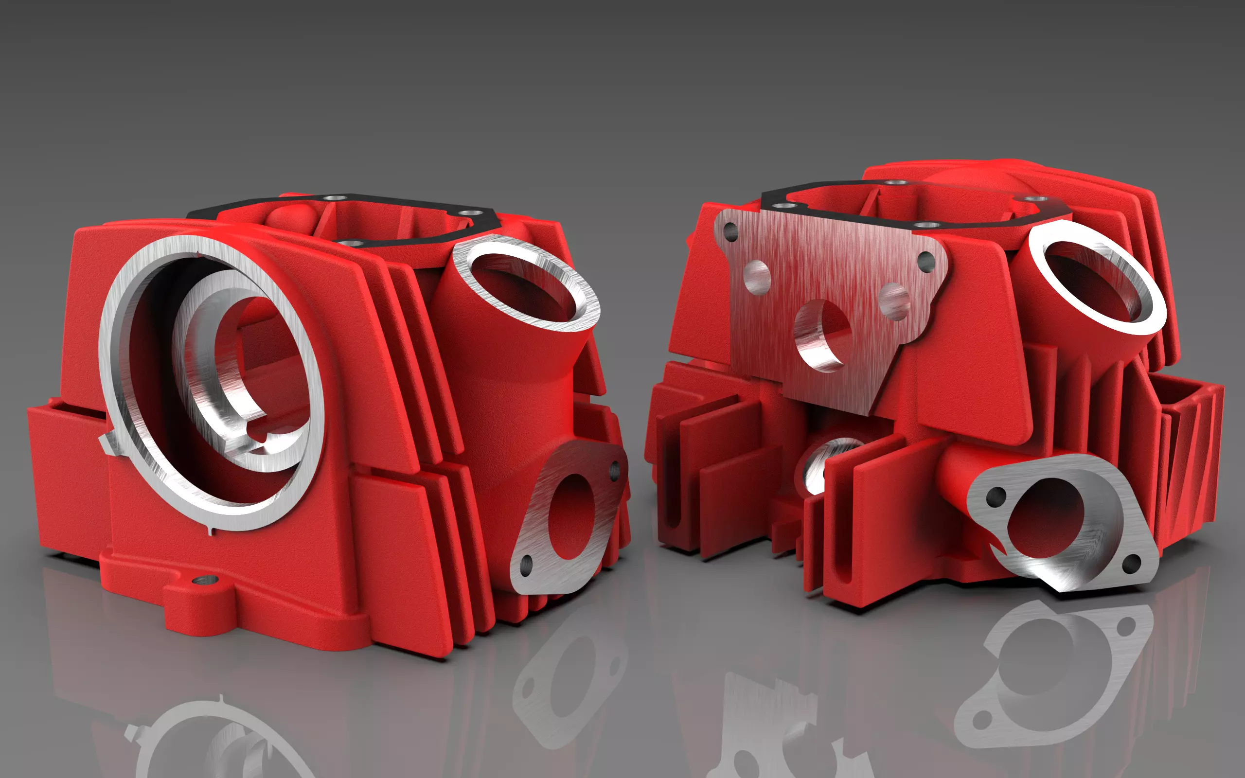 Cylinder Head 3D model_0