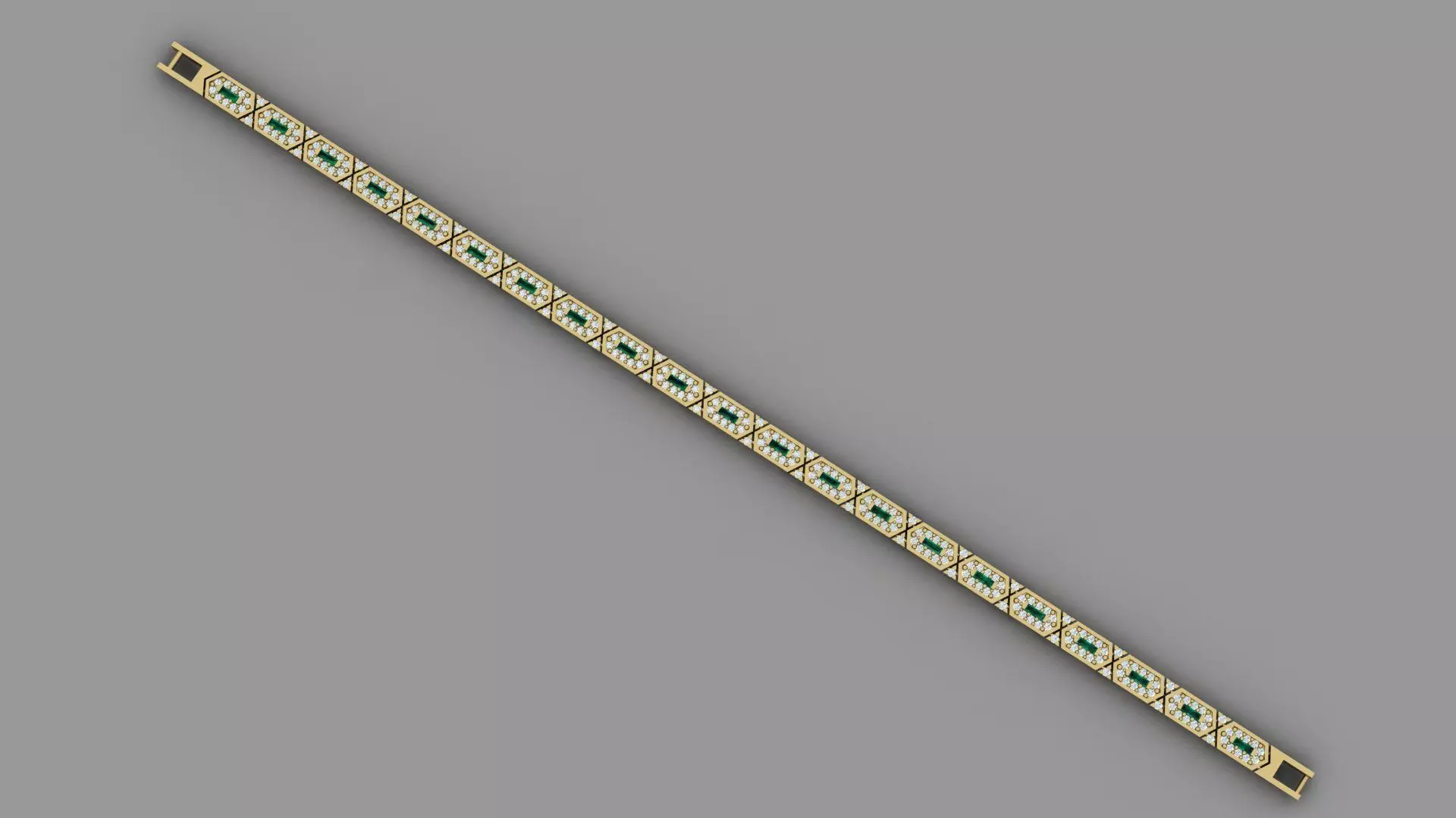 Stone Bracelet 3d model 3D print model