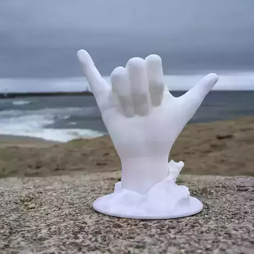 Shaka - surfer hand sign - No supports