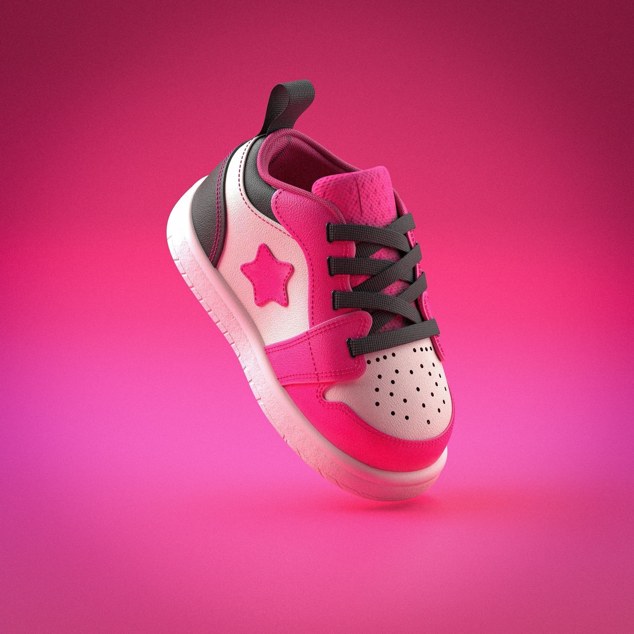 Toddler shoe 3D model_2