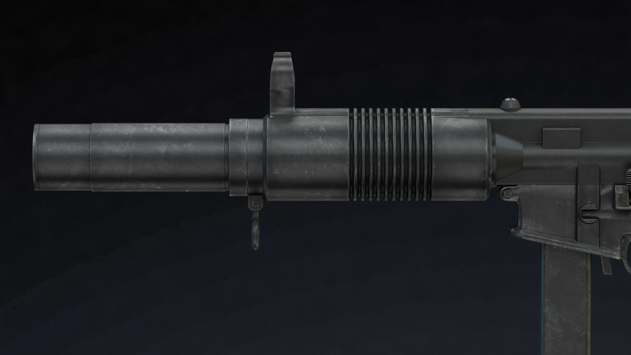 Daewoo K7 Low Poly Low-poly 3D model_7