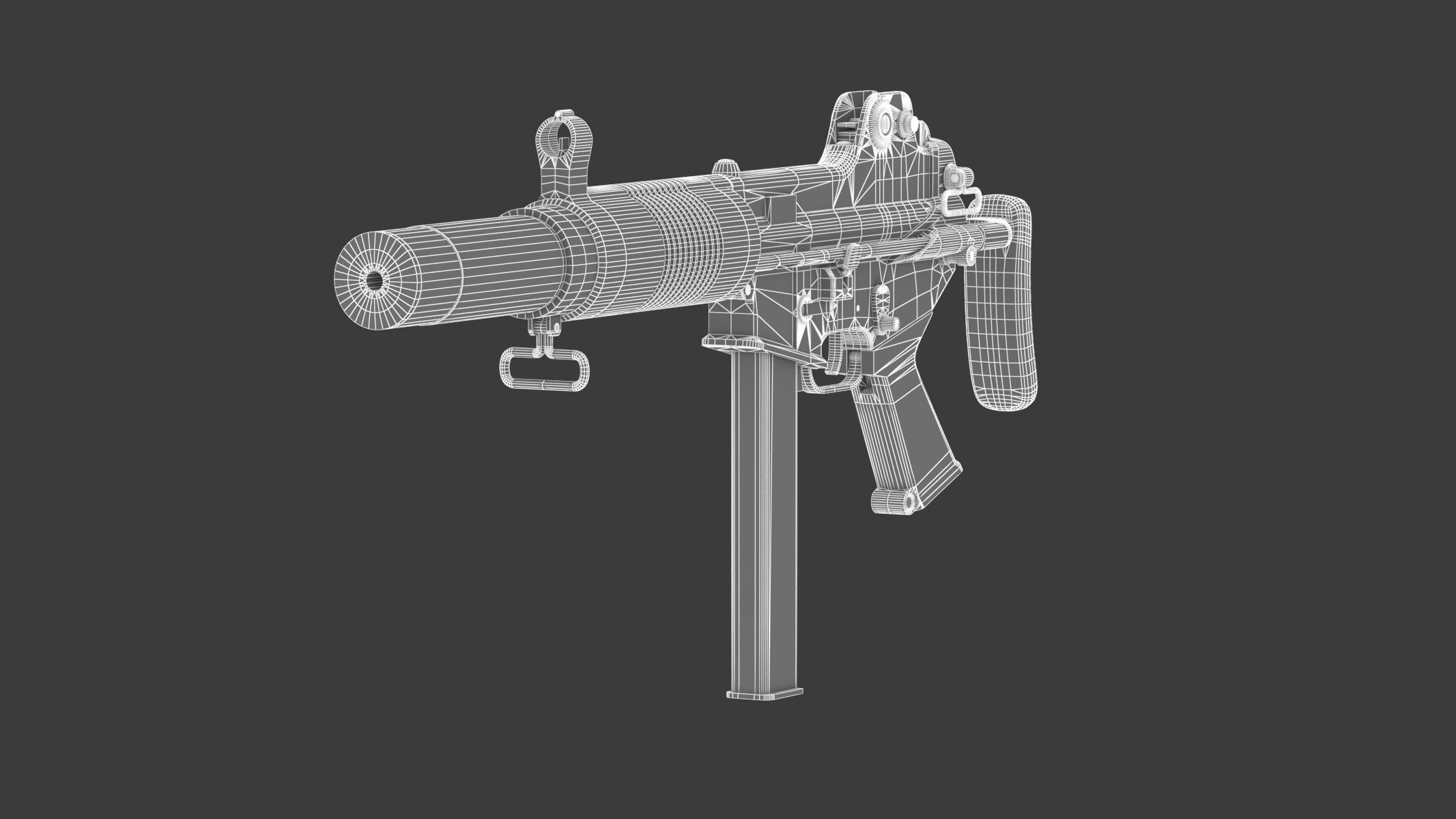 Daewoo K7 Low Poly Low-poly 3D model_18