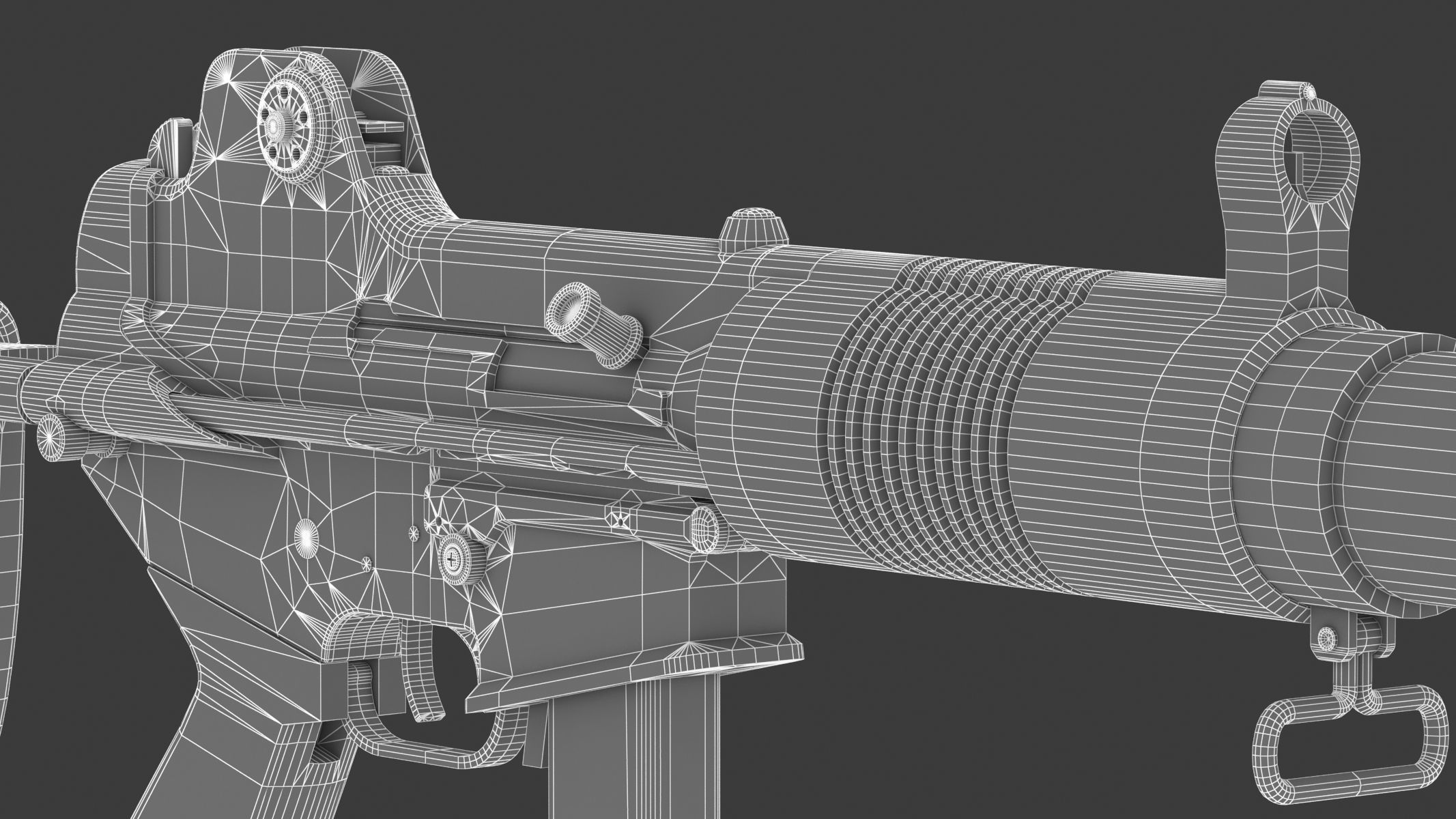 Daewoo K7 Low Poly Low-poly 3D model_24