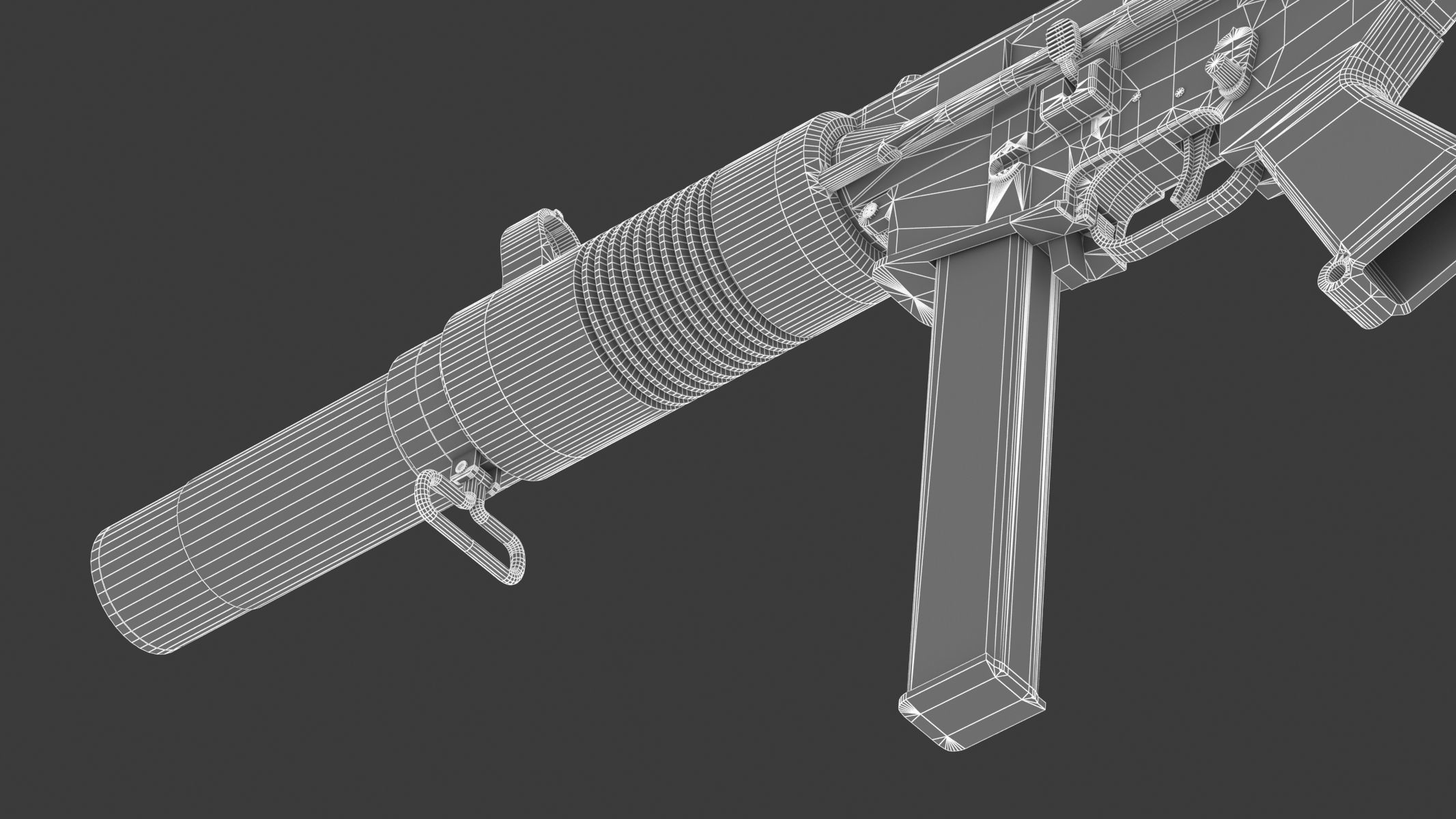 Daewoo K7 Low Poly Low-poly 3D model_25