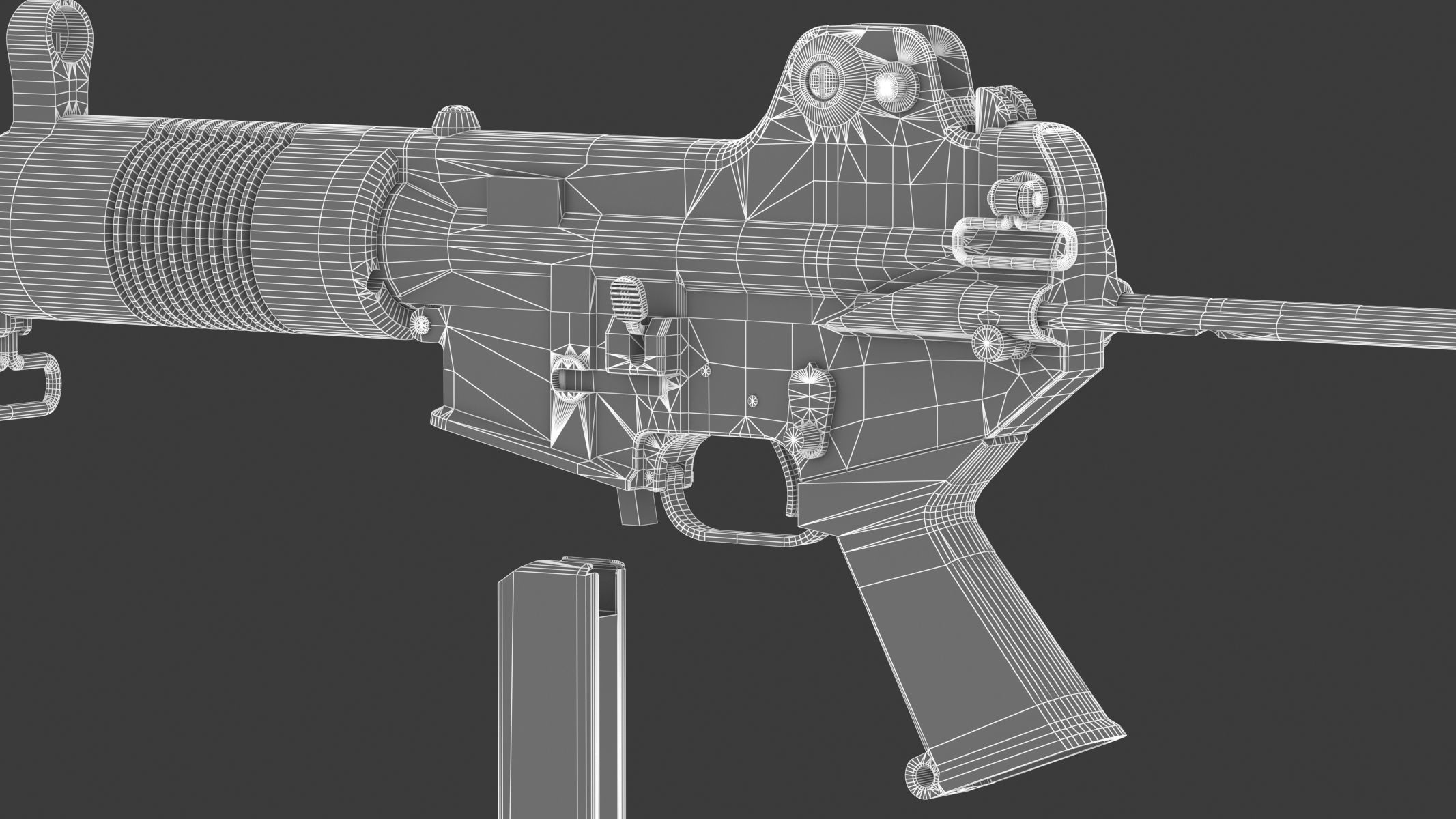 Daewoo K7 Low Poly Low-poly 3D model_29