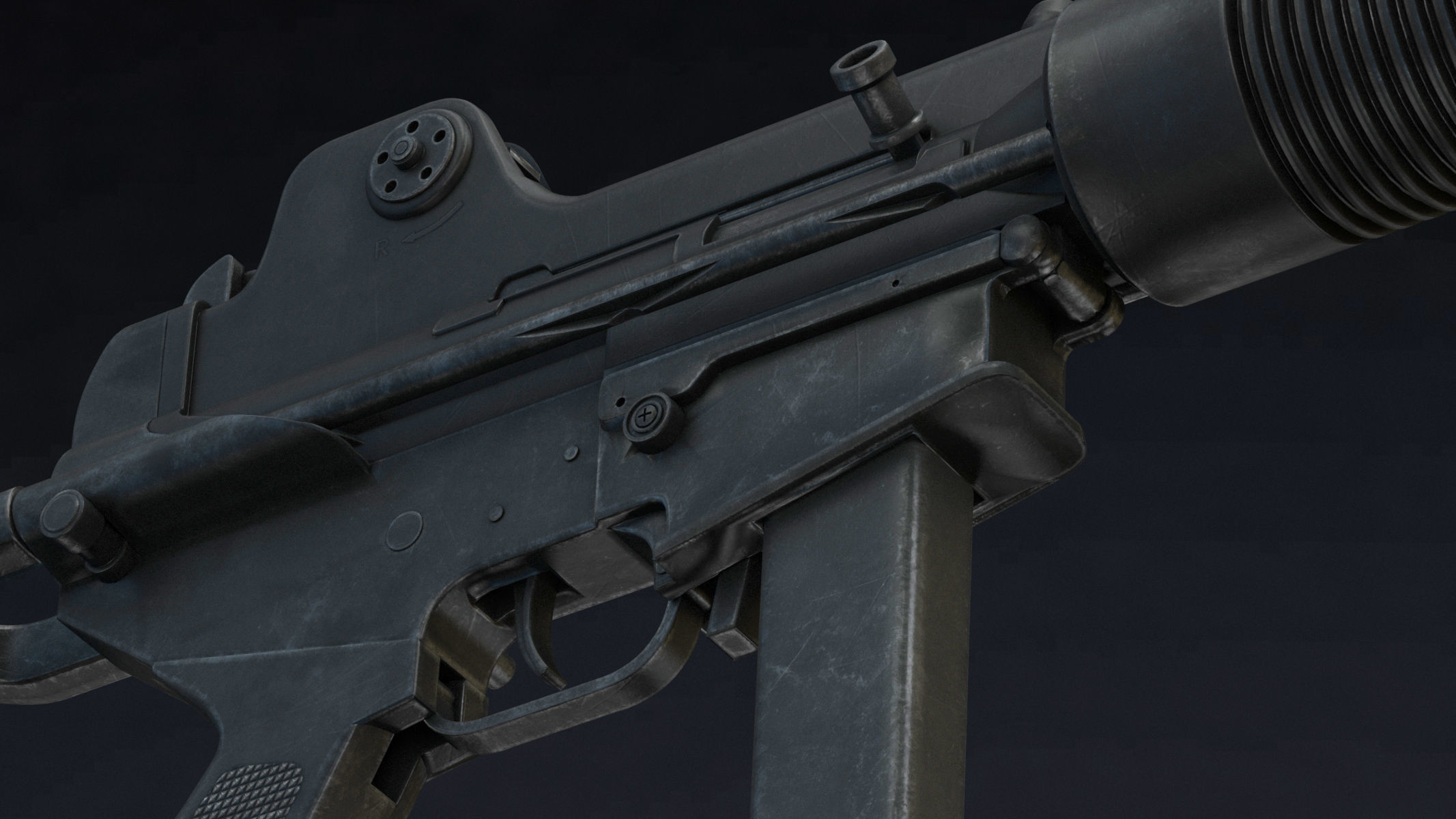 Daewoo K7 Low Poly Low-poly 3D model_13