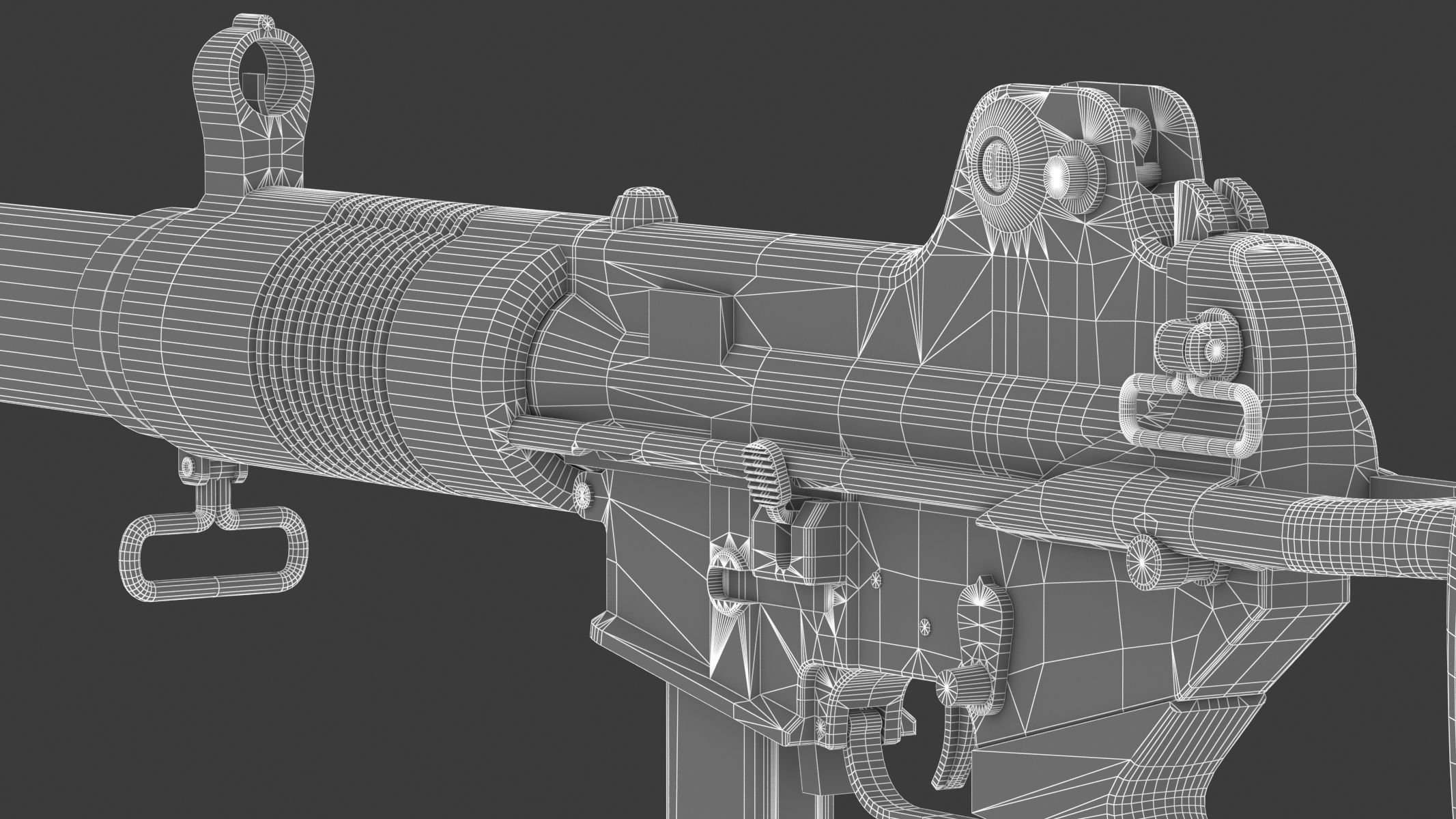 Daewoo K7 Low Poly Low-poly 3D model_21