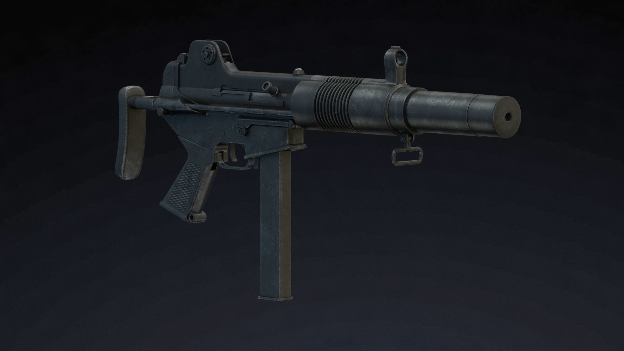 Daewoo K7 Low Poly Low-poly 3D model_4