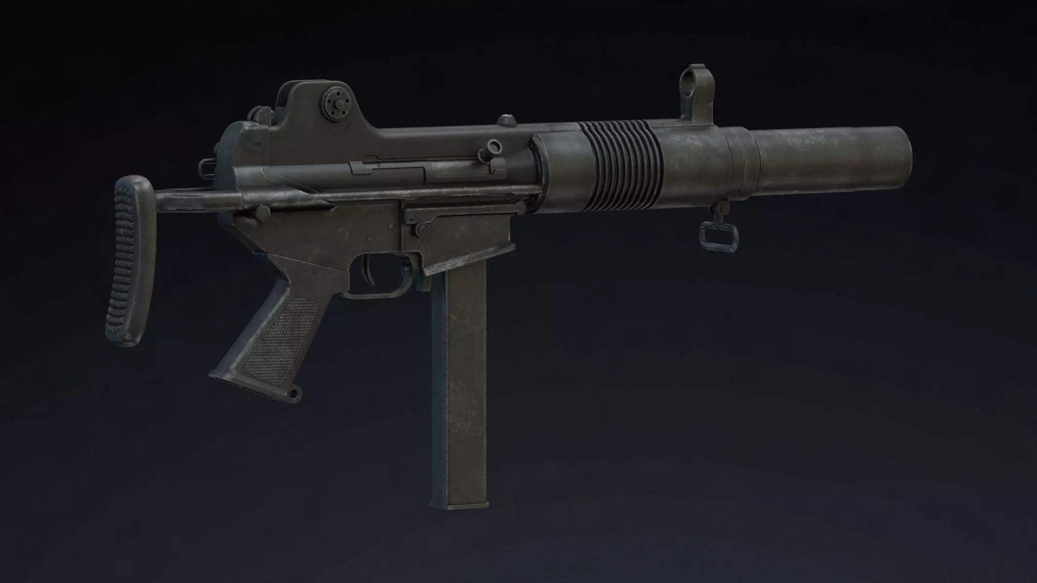 Daewoo K7 Low Poly Low-poly 3D model_0