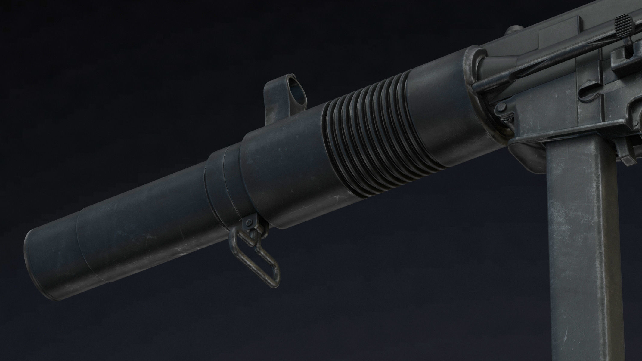 Daewoo K7 Low Poly Low-poly 3D model_10