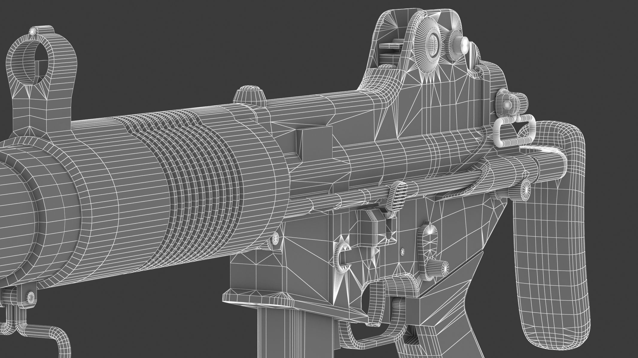 Daewoo K7 Low Poly Low-poly 3D model_23