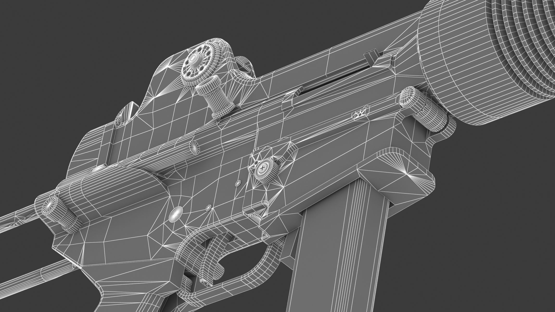 Daewoo K7 Low Poly Low-poly 3D model_28