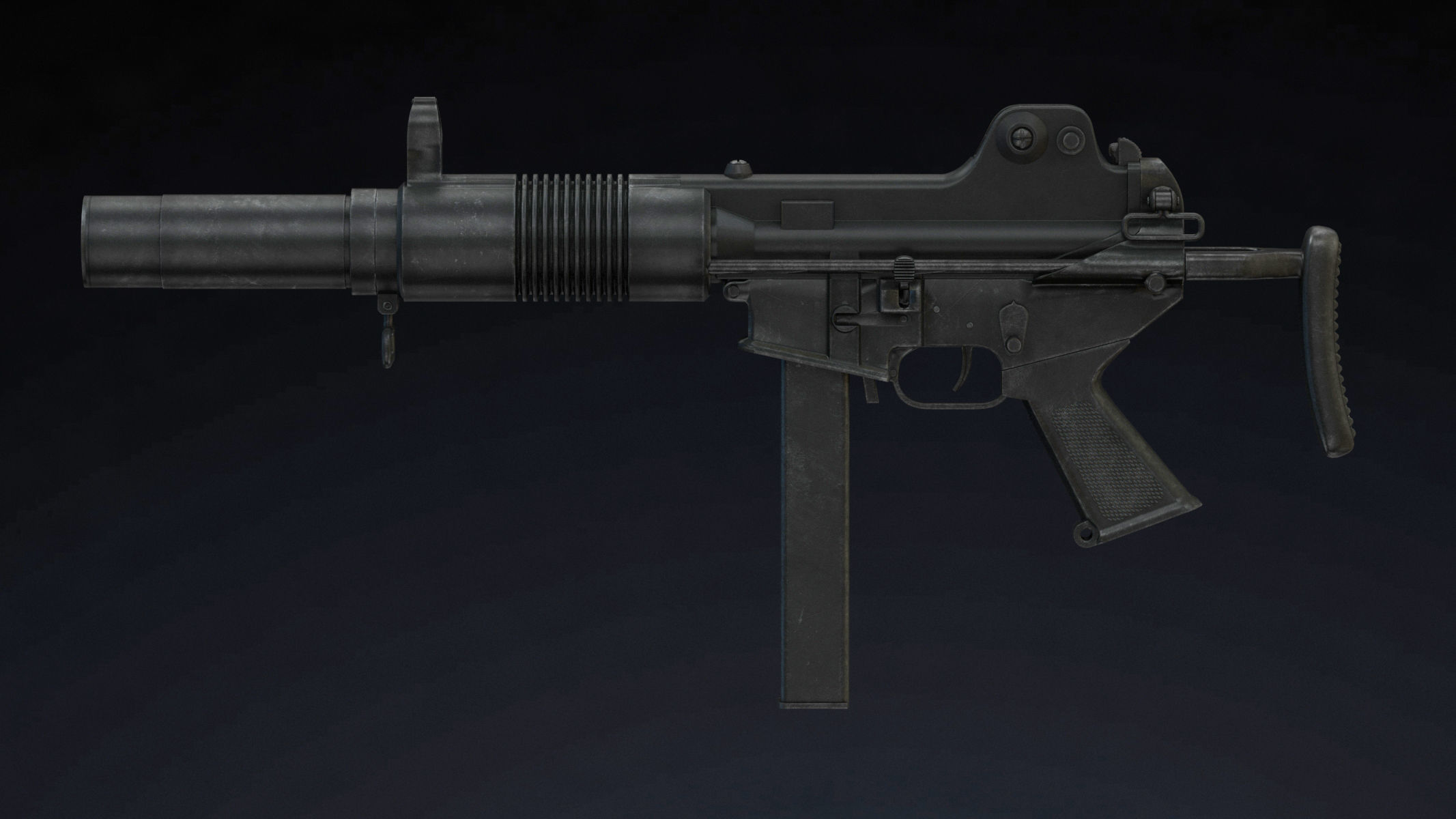 Daewoo K7 Low Poly Low-poly 3D model_2