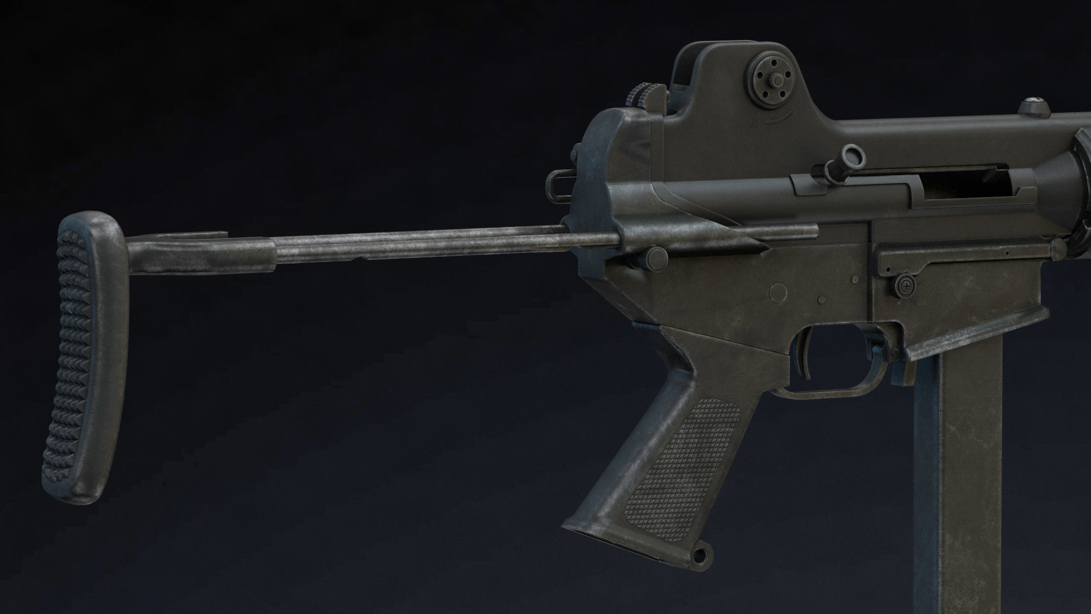 Daewoo K7 Low Poly Low-poly 3D model_5