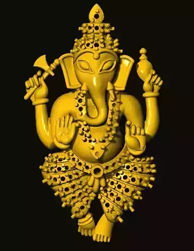 ganesh golden statue of lord ganesha